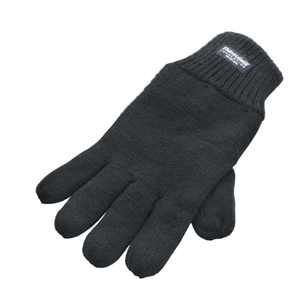Result Winter Essentials Unisex Adult Lined Thinsulate Winter Gloves / Charcoal